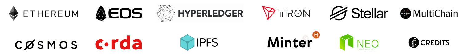 Blockchain Platforms We Expertise Blockchain Platforms We Expertise